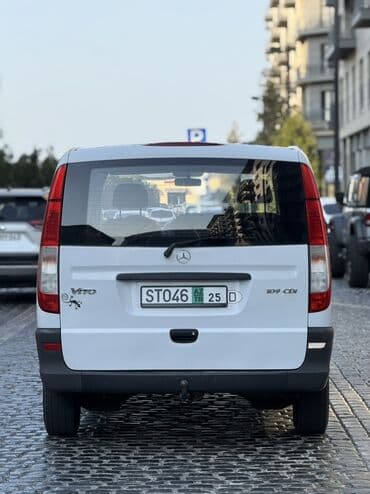 masin ucun qosqu: Mercedes-Benz Vito yük/kommersiya furgonu Xüsusiyyətlər: - — 12