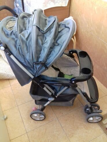 купить бу коляску: Uşaq arabası yaxşı vəziyyətdədi.Heç bir problemi yoxdu — 2