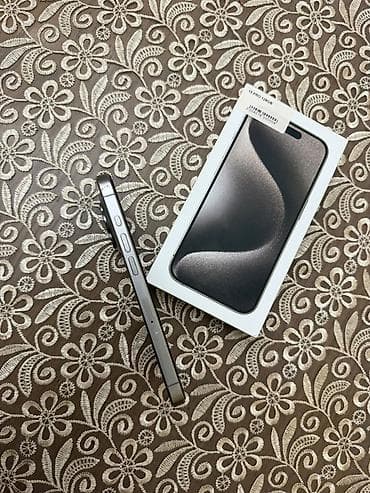 7 iphone plus: IPhone 15 Pro, 128 GB, Natural Titanium, Face ID — 4
