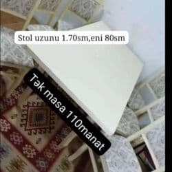 türkiyə seyf qapıları: Qonaq masası, İşlənmiş, Açılmayan, Laminat, Dördbucaq masa — 3