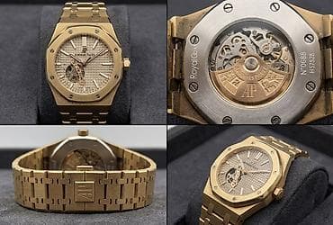 saatlarin alişi ve satişi: Qol saatı, Audermars Piguet, rəng - Qızılı — 1