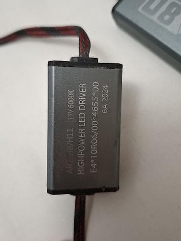 audi q5 3 tdi: LED far lampaları dəsti – G65 U8 - Tip/Patron: H11 / H8 (üstündə “AR — 3