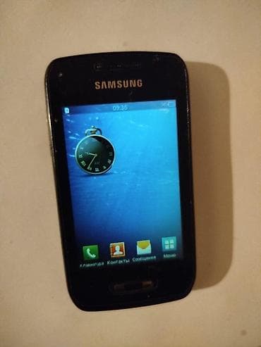 nokia sade telefonlar: Samsung S5380 Wave Y, rəng - Qara, Sensor — 4