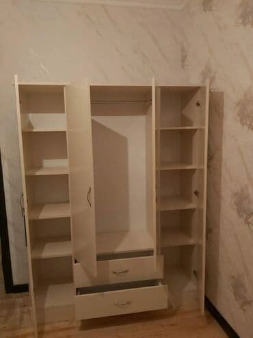 mebleri: Yeni, Açılan, 4 qapılı Düz dolab, Dolab-asılqan, Türkiyə — 2