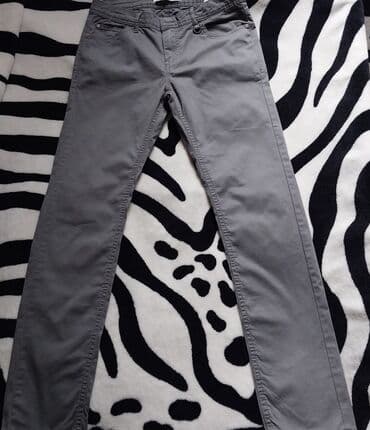 Üst geyimləri: Rəng - Boz, Cins şalvar, Oğlan üçün, 12 - 14 yaş — 3