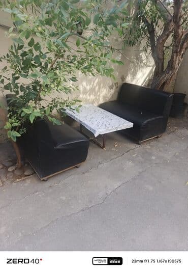 Салонная, медицинская мебель: Со стульями, Прямой стол, 2 персоны — 3