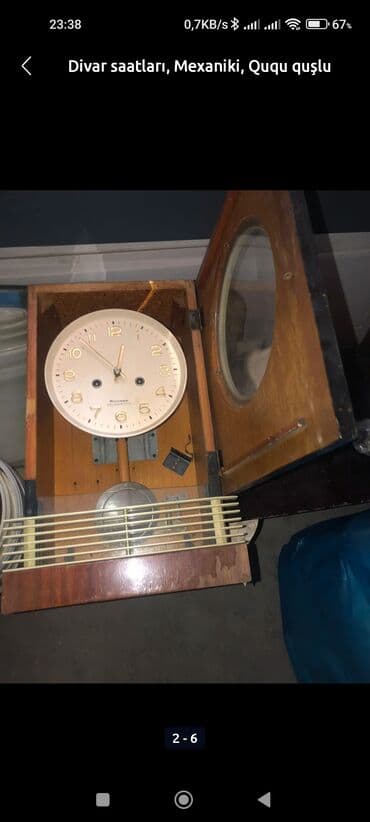 старинные напольные часы для дома: Divar Mexaniki Əntiq saat Raketa, 1948 il — 1