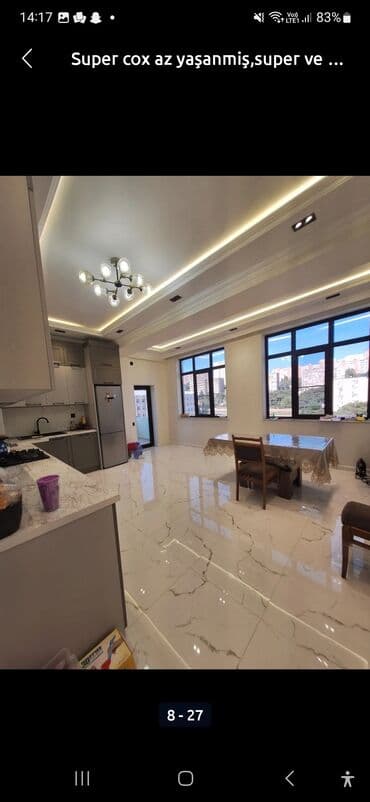 7 ci mikrorayon köhnə tikili: Əhmədli, 3 otaqlı, Yeni tikili, m. Həzi Aslanov, 143 kv. m — 8