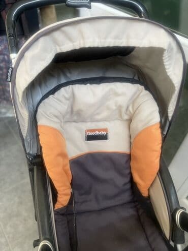 Xodunoklar: Goodbaby uşaq arabası - Marka: Goodbaby - Rənglər: boz, krem və — 6