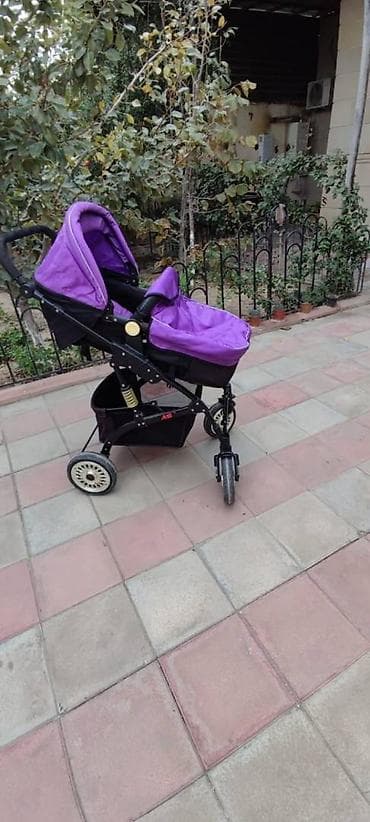 yaz basanoşkalar: Kaleska içi geniş təkərləri sağlam və 360 dərəcə fırlanır. Beşik kimi — 9