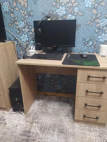 lg: Masaüstü kompüter seti Tərkib: - LG monitor (təxminən 22–24") – nazik — 1