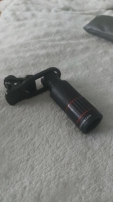 Telefon üçün klipsli telefoto obyektiv - Universal klips vasitəsilə — 1