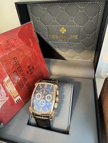 Smart qolbaqlar: Qol saatı, Patek Phillipe, rəng - Qara — 4