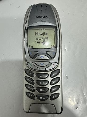 nokia telefon: Nokia 6630, rəng - Gümüşü, Düyməli — 2