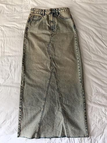 Şəxsi əşyalar: Maksi Ətək, Stradivarius, Cins, S — 1