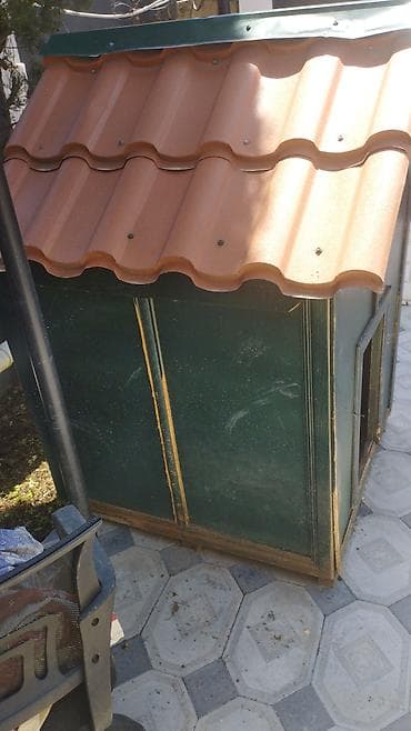 cib iti: Metaldan it evi – iri və orta ölçülü itlər üçün - Material: dayanıqlı — 3