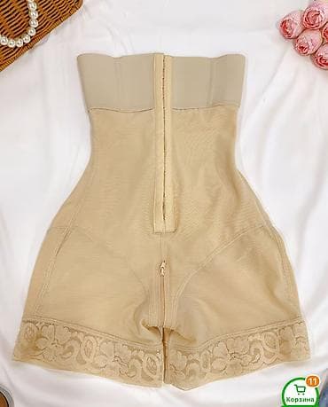 Yüksək belli bədənformalaşdıran şort-korset Razmer S M L XL XXL — 1