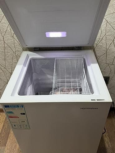 Компьютеры, ноутбуки и планшеты: Б/у 1 дверь Hoffman Холодильник Продажа, цвет - Белый, Встраиваемый — 2