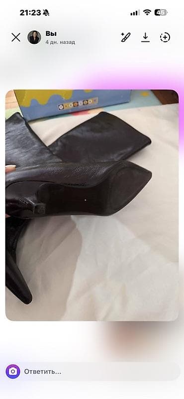 çekmeler: Çəkmə, Zara, Ölçü: 36, Yeni — 5