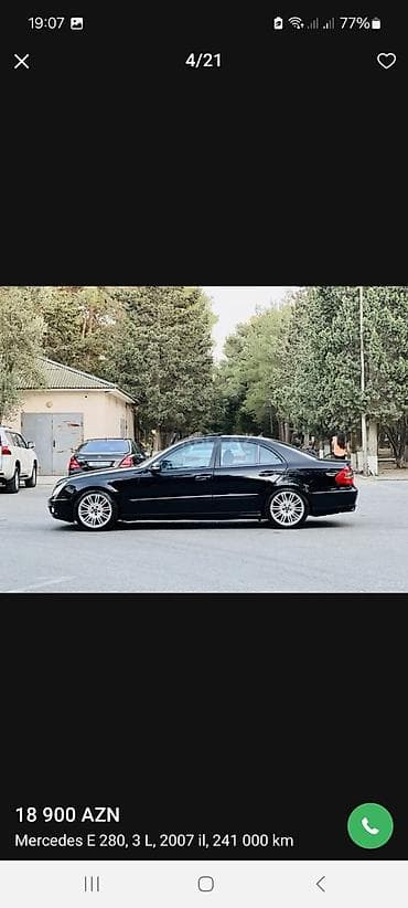Mercedes-Benz E 280: 3 l | 2007 il Sedan — 1