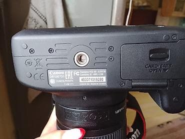 televizor 55: Canon EOS 4000D DSLR fotoaparat dəsti Dəmey olar yenidir cemi 20 30 — 3