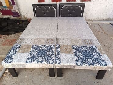 təzə taxt: Yeni, İkinəfərlik çarpayı, Matrassız — 9