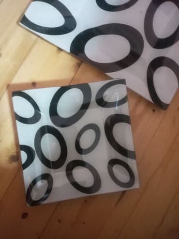 tort qablari: Tort və şiriniyyat qabı, Şüşə — 3