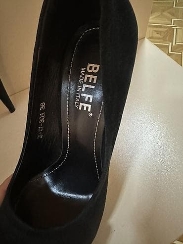 Şəxsi əşyalar: Qısaboğaz, Ölçü: 38, rəng - Qara, İşlənmiş — 4