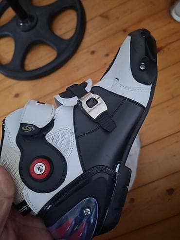 Moto geyim: Motosiklet üçün ayaqqabı – idman tipli, qoruyucu detallarla - Rəng — 2