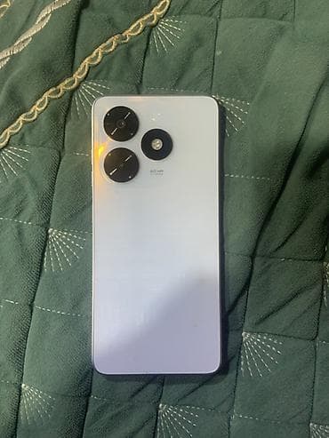 ucuz netbook kampanya: Tecno Spark 20C, 128 GB, rəng - Ağ, Barmaq izi, Face ID — 3