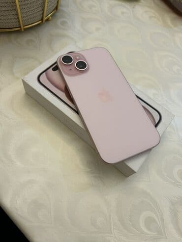 ikinci el iphoneler: IPhone 15, 128 GB, Çəhrayı, Face ID — 3