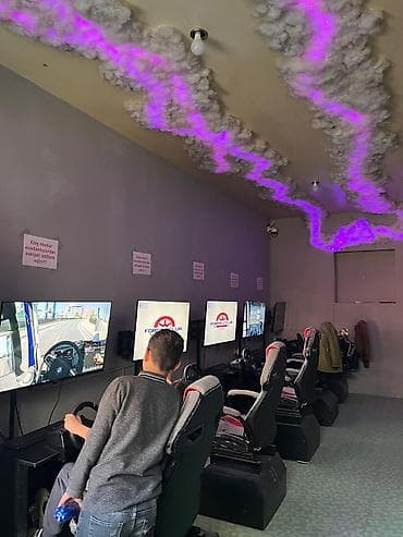 texnomart televizor: Virtual yarış və sürücülük simulyatorları zalı – “Forsaj Club” Obyekt — 4