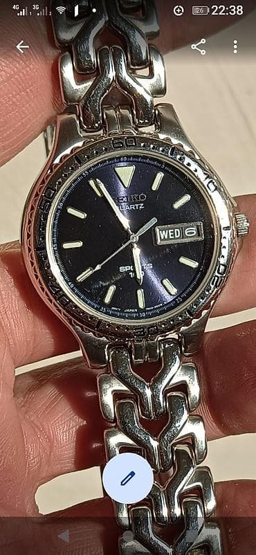 bulova: Seiko sport arginal yapon real qiyməti 370$ az işlənib təzə kimidi — 6