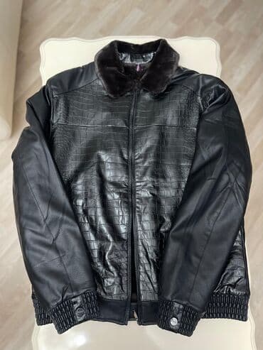 uzun kurtkalar kişi ucun: Kurtka, Dəri, Qış, XL — 7