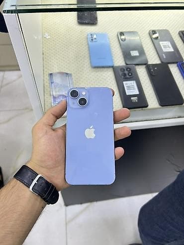 iphone 23: IPhone 14, 128 GB, Mavi, Face ID — 1
