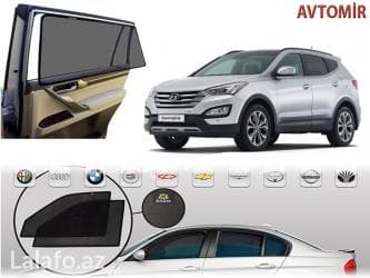 рейлинги на авто: Hyundai santafe 
Шторки для hyundai santafe — 1