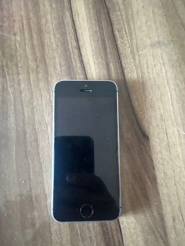 IPhone SE, 32 GB, Natural Titanium, Barmaq izi — 1