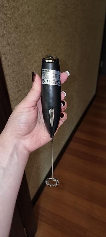 ucuz xaladelnikler: Heamantol Electric Milk Frother – batareya ilə işləyən əl tipli — 4