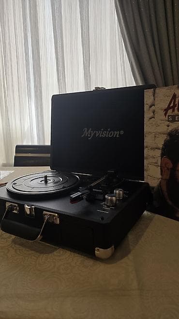 mp3 диск: Myvision portativ vinil pleyer - Çamadan tipli dizayn: qapaqlı — 6