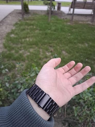 телефон домашний: Б/у, Смарт часы, Apple, Сенсорный экран, цвет - Черный — 3