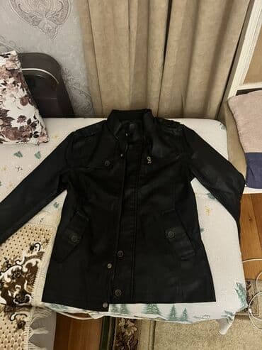 Pencəklər: Kurtka, Dəri, Payız — 1