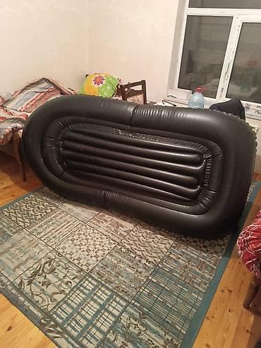 Şişmə qayıq – hərəkətli və dayanıqlı model - Rəng: yaşıl (xarici) — 2