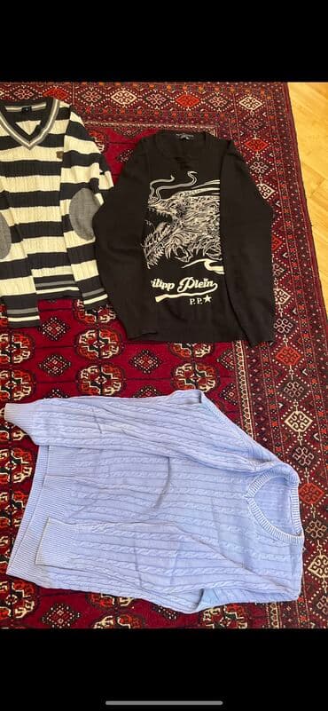 türkiyənin kişi cemperləri: Razmer M-L. Sviterler e’la veziyyetde,L razmer.materiallar chox — 5