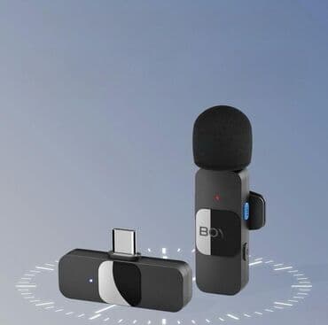 беспроводной микрофон для караоке: Yaxa mikrofonu "BY-V10". BY-V10 Original Boya brendindən Telefon üçün — 1