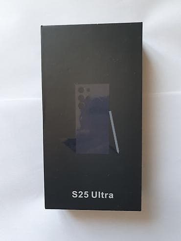 Elektronika: Samsung Galaxy S25 Ultra. Telefon yenidir. Samsung Galaxy S25 Ultra — 6