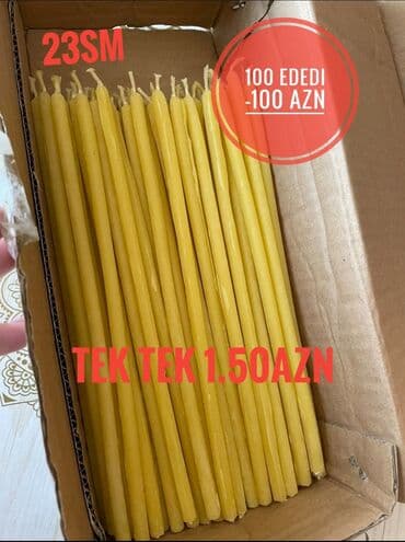 свечи из вощины свойства: Şam Arı mumu — 4