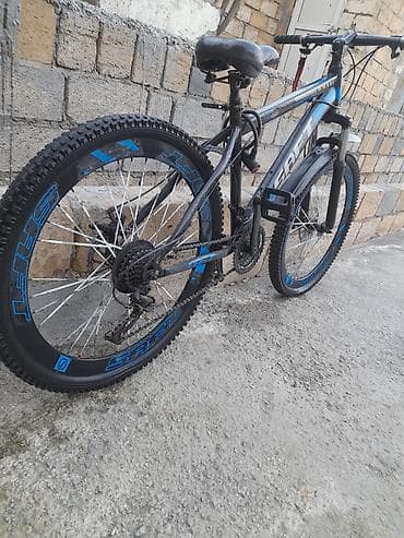 - Dağ tipli velosiped, SAFT brendli çərçivə dizaynı - 26" təkərlər
