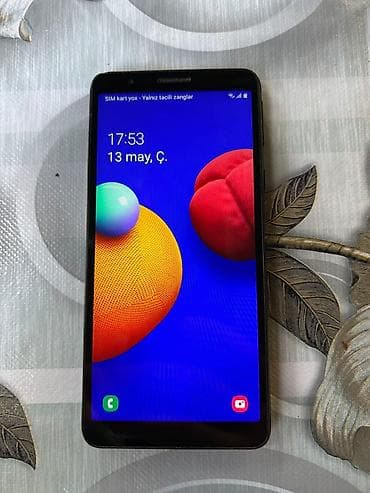 Samsung Galaxy A01 Core, rəng - Qara, İki sim kartlı