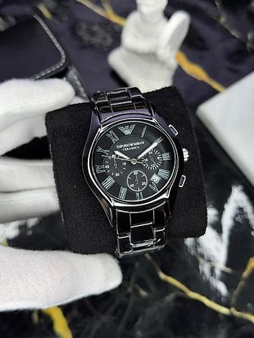 Новый, Наручные часы, Emporio Armani, цвет - Черный — 4