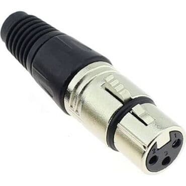 kursi v baku: Xlr,canon,başliqlar bakida xlr başliqlar canon başliqlar mikrafon — 1